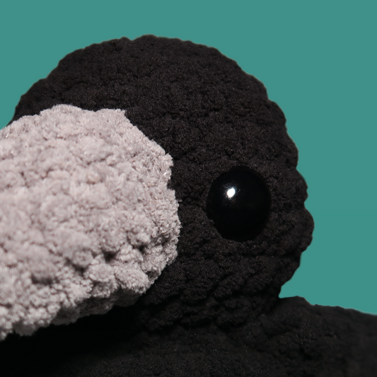 Corvus (Crow) Crochet Plush